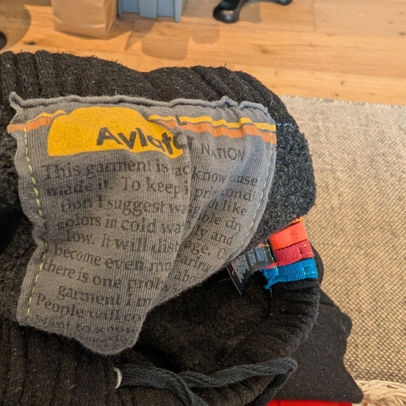 Aviator Nation Black Sweatpants Sz L - Picture 4 of 5